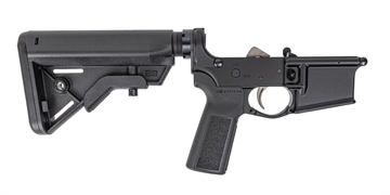 Picture of DPMS Forged Complete AR15 Lower Receiver - Black Panther Polished Trigger B5 Buttstock DP51655129036