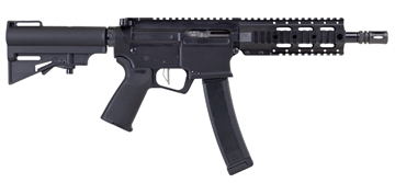 Picture of DPMS KITTY KAT 8 9MM 8IN BARREL 35RD BLACK CZ TYPE MAG A4 SLICK SIDE QUAD RAIL HAR-15 ADJ BRACE DP51655221916 DP51655221916