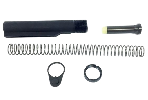 Picture of Dpms Panther Arms DP51655130100 DP-15 Buffer Tube Assembly Black AR-15 850044275090