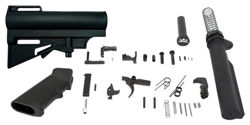 Picture of Dpms Panther Arms DP51655159027 Car Blade Lower Build Kit Pistol AR-15 Black 810141220836