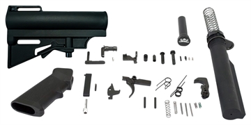 Picture of Dpms Panther Arms DP51655159027 Car Blade Lower Build Kit Pistol AR-15 Black 810141220836