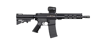 Picture of DPMS SHORTACLE 300BLK PISTOL 10.5" BBL, 9.5" MLOK RAIL, CAR15 BRACE 1-30RD MAG W/ VORTX SPARC DP51655231683-KT