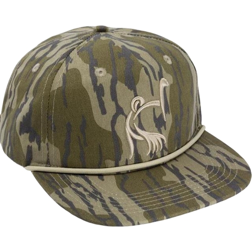 Picture of Drake Waterfowl Drake Lost + Ol' Tom Goat Rope 3D Puff Hat MO Bottomland OSFM OT6250-006
