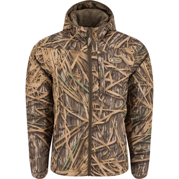 Picture of Drake Waterfowl Drake MST Synthetic Down Hooded Jacket OG Shadowgrass Medium DW4060-009-2