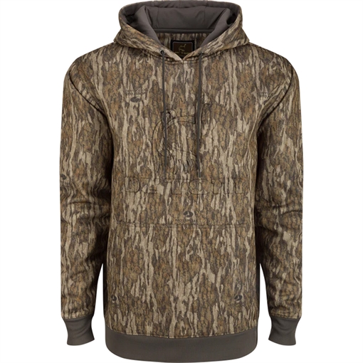 Picture of Drake Waterfowl Drake Ol' Tom Back Eddy Hoodie MO Bottomland Medium OT2298-006-2 659601320293