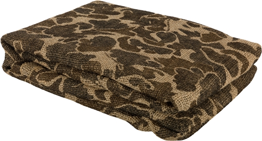 Picture of Drake Waterfowl Burlap Blanket Old School Camo Burlap 4'x 12' DA1200016