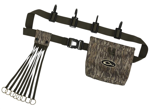 Picture of Drake Waterfowl Ultimate Timber Strap Mossy Oak Bottomland 72" Adj. Strap 4 Hooks/8 Slip Ring Game Straps Shell Pouch DA2200006