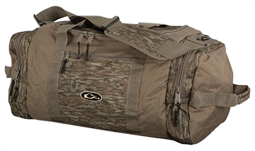 Picture of Drake Waterfowl Duffle Bag Medium Mossy Oak Bottomland Polyester, 3 Exterior Pockets, Adj. Shoulder Strap DB36510062