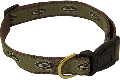 Picture of Drake Waterfowl Adjustable Collar Team Dog Brown Nylon OSFA DW9805
