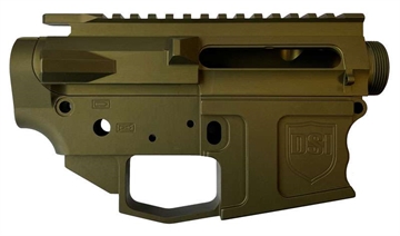 Picture of DSI DS-15 STRIPPED BILLET UPPER AND LOWER RECEIVER SET ODG DSI-DS15-ULS-ST5-ODG