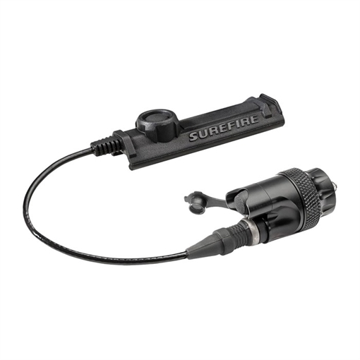 Picture of Surefire Remote Switch, Scoutlight, Dual Sw/Tail Cap Assy For M6XX Scoutlight Series, Includes SR07 Rail Tape Switch, Black DS-SR07
