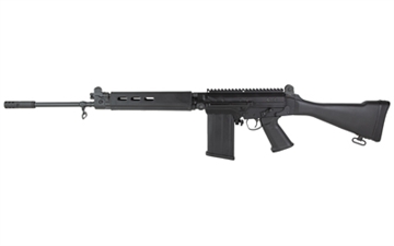 Picture of DS Arms SA58, Semi-automatic Rifle, 7.62NATO, 21" Barrel, Matte Finish, Black, Fixed Stock, 20 Rounds, 1 Magazine SA5821S-RRC-A