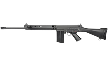 Picture of DS Arms SA58, Semi-automatic Rifle, 7.62NATO, 21" Medium Contour Barrel, Matte Finish, Black, Fixed Stock, 20 Rounds, 1 Magazine SA5821MCCM-A