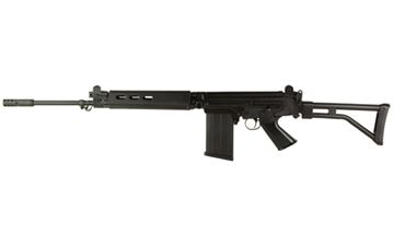 Picture of DS Arms SA58, Semi-automatic, 762NATO, 21", Black, 20 Rounds, Adjustable Sights, Folding SA5821SP-A