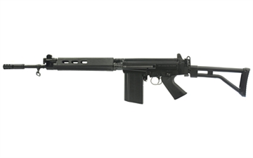 Picture of DS Arms SA58 Bush Warrior, Semi-automatic Rifle, 7.62NATO, 18" Barrel, Matte Finish, Black, PARA Folding Stock, Adjustable Sights, 20 Rounds, 1 Magazine SA5818C-PBW-A