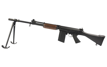 Picture of DS Arms SA58 FALO, Semi-automatic Rifle, 7.62NATO, 21" FALO Heavy Barrel, Matte Finish, Black, Fixed Synthetic Stock, Carry Handle, Folding Bipod, 20 Rounds, 1 Magazine SA5821-5041-A