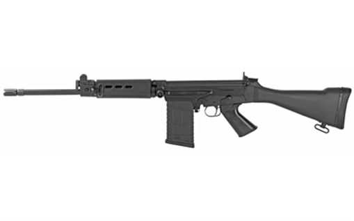 Picture of DS Arms SA 58 Carbine Tactical, Semi-automatic Rifle, 308 Win, 16" Barrel, Matte Finish, Black, Synthetic Stock, Adjustable Sights, Type 1 Receiver, 20 Rounds, 1 Magazine SA5816TAC-A