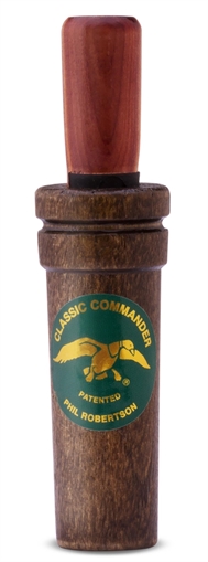 Picture of Duck Commander Classic Commander Open Call Double Reed, Mallard Hen Attracts Ducks, Natural Wood DC200