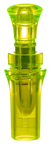 Picture of Duck Commander Flash Open Call Double Reed Mallard Hen Sounds Attracts Ducks Yellow Acrylic DCFLASH