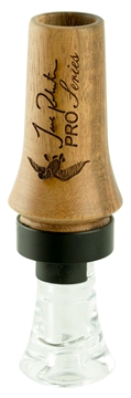 Picture of Duck Commander Jase Pro Series Double Reed Mallard Hen Sounds Attracts Ducks Natural Tigerwood DCPROTW