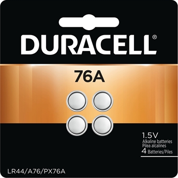 Picture of Duracell Duracell Alkaline Coin Battery 76A 1 pk. 041333658841 5001881