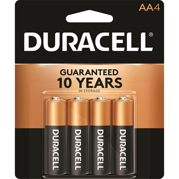 Picture of Duracell Duracell Coppertop Batteries AA 4 pk. 041333415017