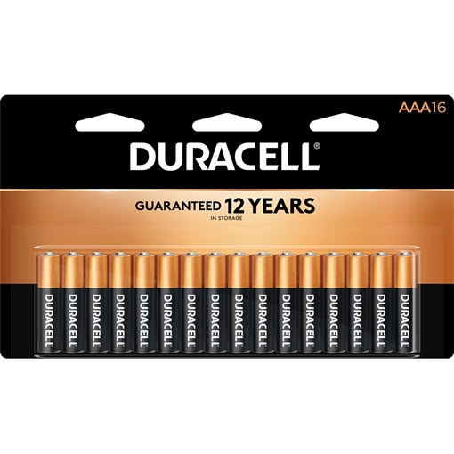 Picture of Duracell Duracell Coppertop Batteries AAA 16 pk. 0 41333740645