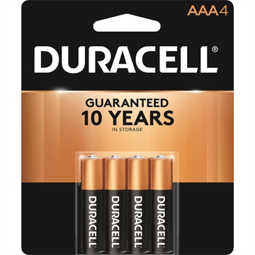 Picture of Duracell Duracell Coppertop Batteries AAA 4 pk. 041333424019