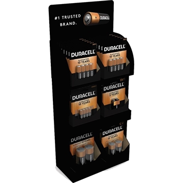 Picture of Duracell Duracell Coppertop Batteries Counter Display 36 pc. 041333030255 5003800