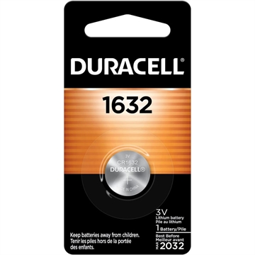 Picture of Duracell Duracell Lithium Coin Battery 1632 1 pk. 041333658728 5012863