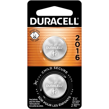 Picture of Duracell Duracell Lithium Coin Battery 2016 2 pk. 5012834
