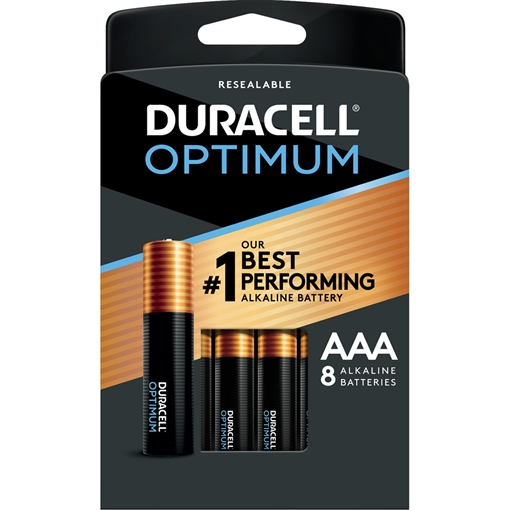Picture of Duracell Duracell Optimum Batteries AAA 8 pk. 5012027