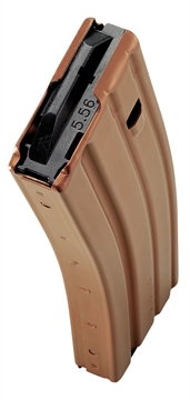 Picture of DURAMAG Magazine, 223 Remington/556NATO/300 Blackout, 20 Rounds, Fits AR-15, Black AGF Follower, Aluminum, Bronze 2023007175CPD