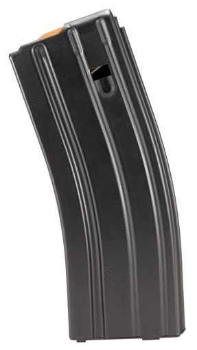 Picture of DuraMag Speed 30rd 223 Rem/300 Blackout/5.56x45mm NATO for AR-15 Black w/ Orange Follower Detachable 3023001178CPD