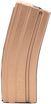 Picture of DuraMag Speed 30rd 223 Rem/300 Blackout/5.56x45mm NATO for AR-15 Bronze w/ Black Follower Detachable 3023007175CPD