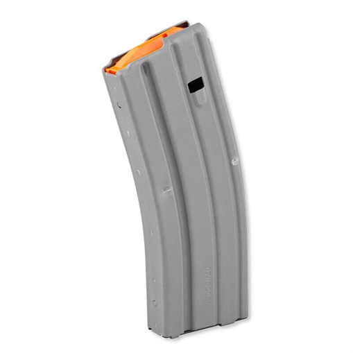 Picture of DuraMag 30rd BODY LIMITED to 10rd 223/5.56 Speed-Aluminum Org/Gry magazine 3023002178CPDL10