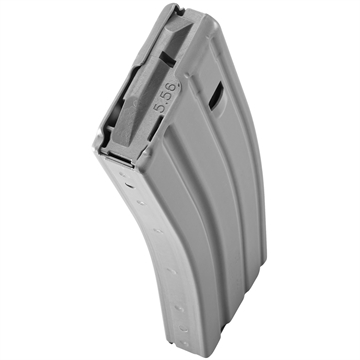 Picture of DURAMAG Speed™ 223 Rem 300 Blk 30 Round AR-15 Style Gray Aluminum Magazine Gray AGF 3023002177CPD