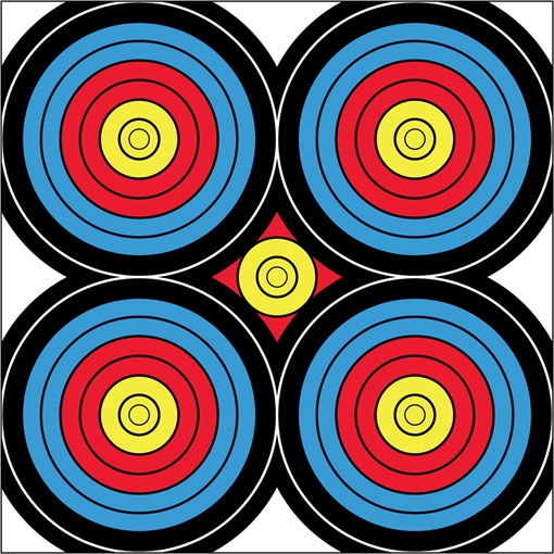 Picture of DuraMesh DuraMesh Archery Target Sight In 24 in. x 24 in. DM104