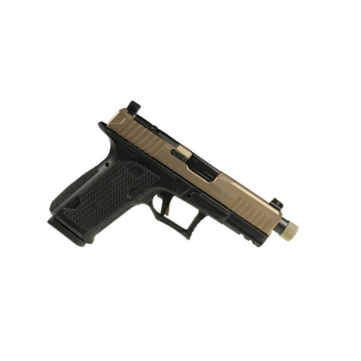 Picture of Lone Wolf Dist. DUSK 19 9MM LUGER 3.9'' THREADED BBL (1)15RD MAG FDE/BLACK LWD-DUSK19-FDE-BLK-TH