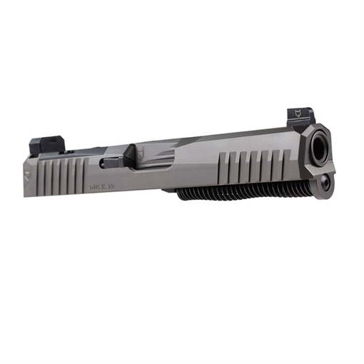 Picture of Lone Wolf Dist. DUSK G19 GEN3 9MM LUGER RMR CUT COMPLETE SLIDE GRAPHITE LWD-DKSLIDE19-G3-GG-BUILT