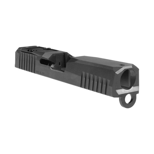 Picture of Lone Wolf Dist. DUSK G19 GEN3 9MM LUGER RMR CUT STRIPPED SLIDE GRAPHITE LWD-DKSLIDE19-G3-GG