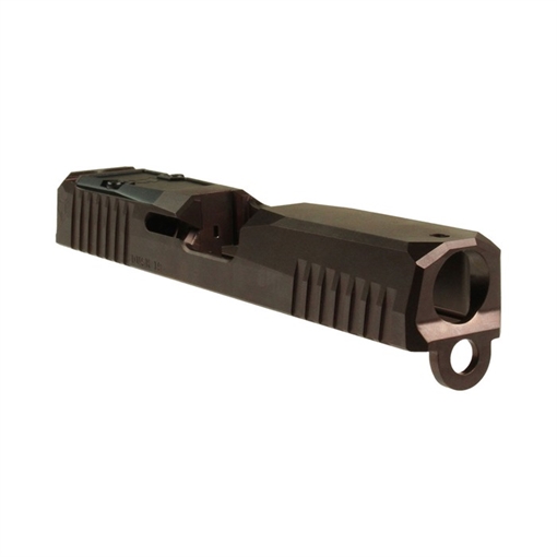 Picture of Lone Wolf Dist. DUSK G19 GEN3 9MM LUGER RMR CUT STRIPPED SLIDE BRONZE LWD-DKSLIDE19-G3-ORB
