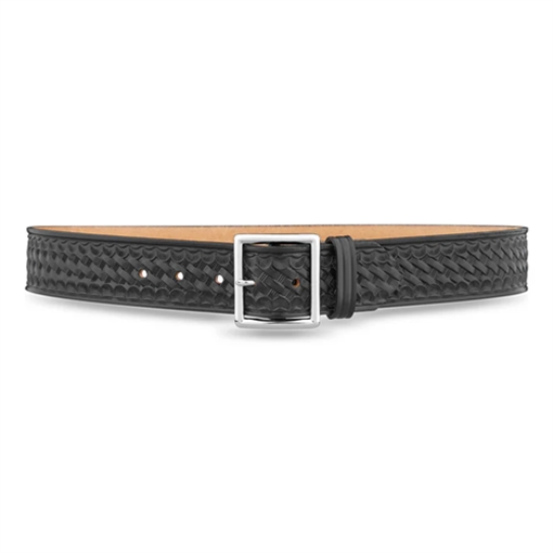 Picture of Dutyman 1-3/4"" Basketweave Leather Garrison Belt with Gold Buckle 1621-40-9032