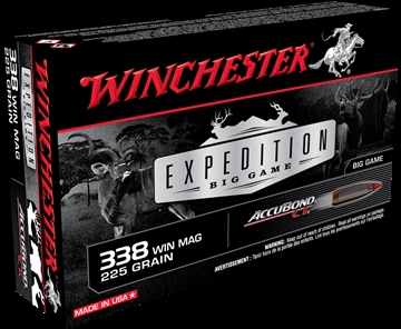 Picture of dWINCHESTER 338 WIN MAG 225GR S338CT