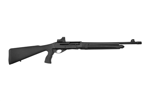 Picture of Girsan MC312 Tactical 12 Gauge 3" 18.50" 5+1 Black Rec Black Fixed Pistol Grip Stock 390165