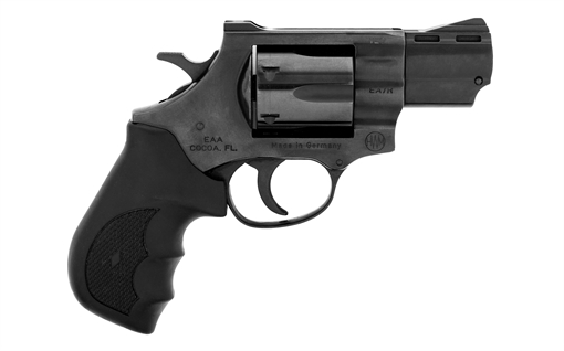 Picture of Weihrauch Guns Windicator 38 Special 6rd 2" Blued Steel Barrel & Cylinder, Compact Blued Steel Frame w/Exposed Hammer, Ramp Front/Fixed Rear Sights, Finger Grooved Black Rubber Grip 770125