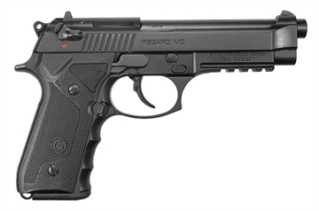 Picture of Girsan REGARD MC, Double Action/Single Action, Semi-automatic, Metal Frame Pistol, Full Size, 9MM, 4.9" Barrel, Alloy Frame, Matte Finish, Black, Synthetic Grips, Ambidextrous Safety, Decocker, Accessory Rail, Fixed Sights, 18 Rounds, 1 Magazine 390080