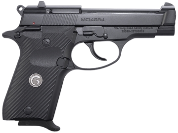 Picture of Girsan MC14 G84, Semi-automatic, Double/Single Action, Aluminum Frame Pistol, Compact, 380ACP, 3.8" Barrel, Matte Finish, Black, 13 Rounds, 1 Magazine 390825