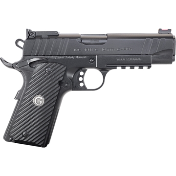 Picture of EAA GIRSAN MC1911 C Carry Frame 10mm Auto 9+1, 4.40" Black Steel Barrel, Blued Serrated Steel Slide, Black Steel Frame w/Beavertail & Picatinny Rail, Black Grip, Ambidextrous 390605