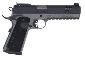 Picture of Girsan MC1911S Influencer X, Semi-automatic, 1911, Full Size, 45 ACP, 5" Barrel, Cerakote Finish, Tungsten Frame with Black Slide, Optic Ready, Ambidextrous Safety, 8 Rounds, 1 Magazine 391510